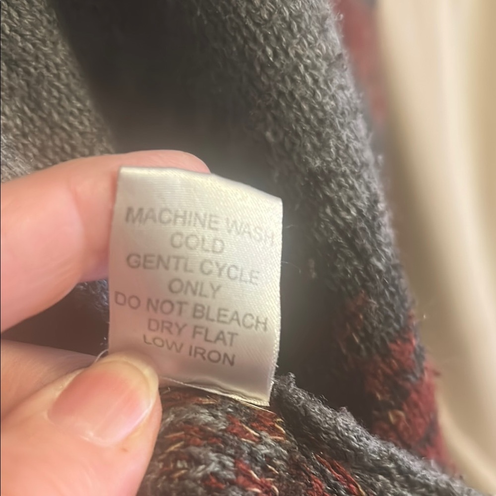 Chic Eleven Star Geometric Patterned Cardigan Siz… - image 4